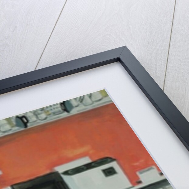 Cottage Kitchen,Red Cottage Studios, Suffolk with Rayburn, 2000 by Joan Thewsey
