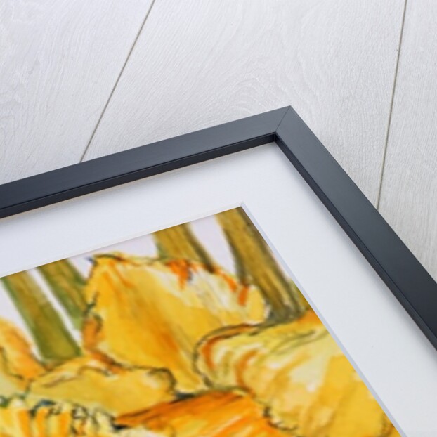 Two Daffodils, 2001 by Joan Thewsey