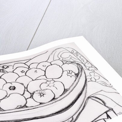 Quince in a Large Bowl, 2000 by Joan Thewsey