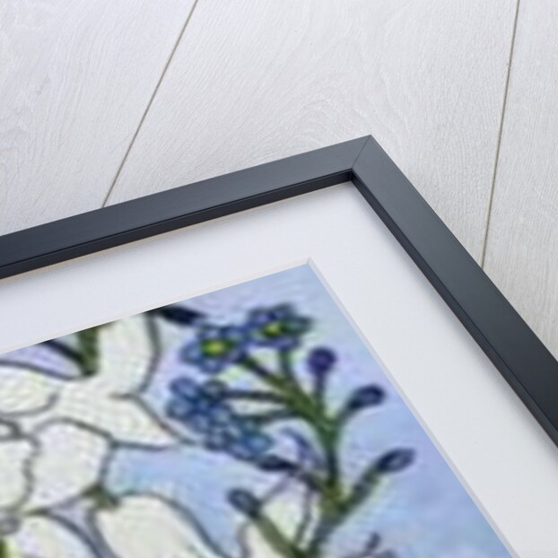 Hyacinths and Forget-me-nots, 2012 by Joan Thewsey