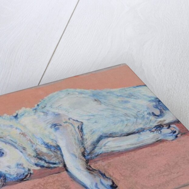 Sleeping Pug Two, 2000 by Joan Thewsey
