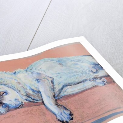 Sleeping Pug Two, 2000 by Joan Thewsey