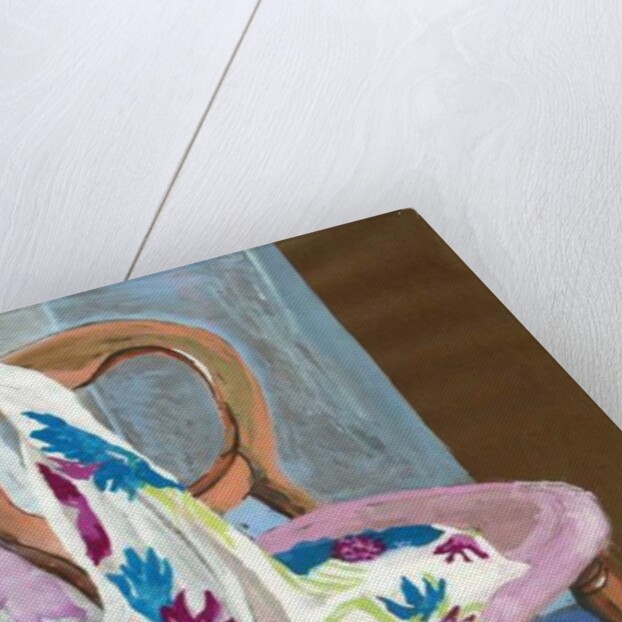 Chair and Patterned Fabric, 2000 by Joan Thewsey