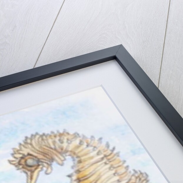 Two Seahorses, with Shells, 2000 by Joan Thewsey