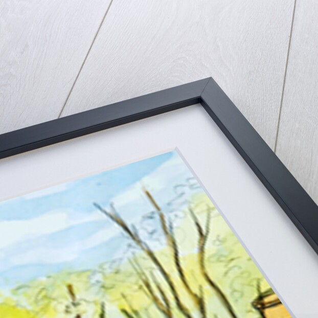 Hens and Pots, Lucy Redman Open Garden, 2000 by Joan Thewsey