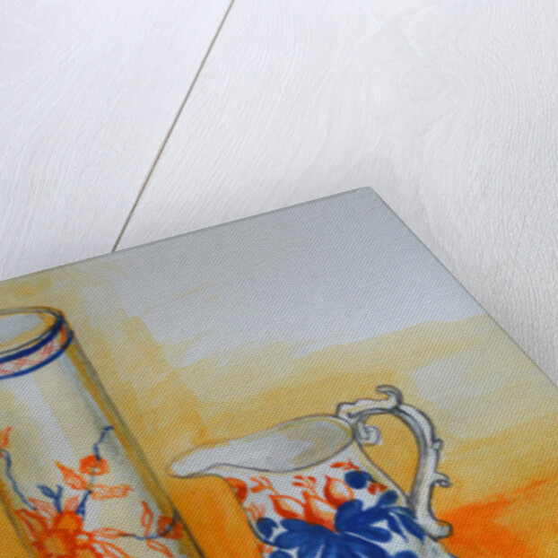 Chinese Bowl and Tile, 1999 by Joan Thewsey