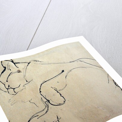 Cat, 'Mouser', 1980 by Joan Thewsey