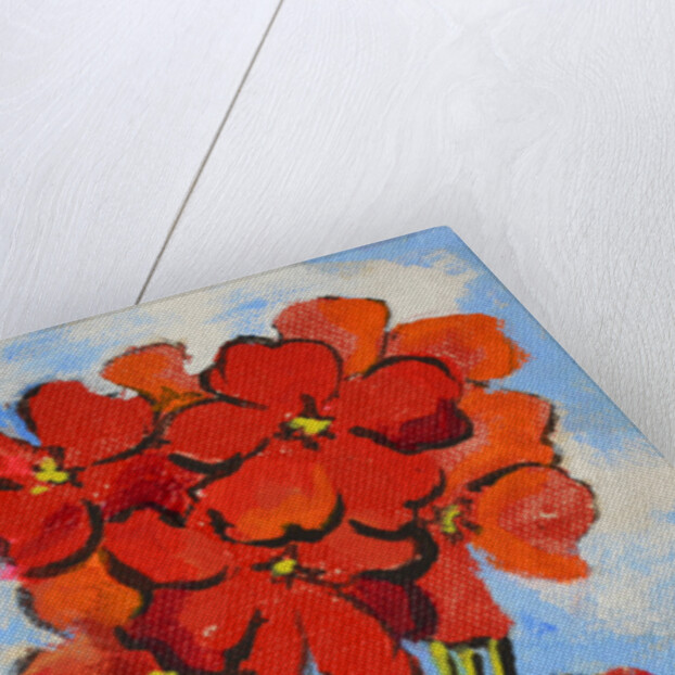 Geranium Spray, 2017 by Joan Thewsey