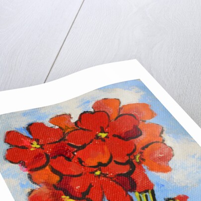 Geranium Spray, 2017 by Joan Thewsey