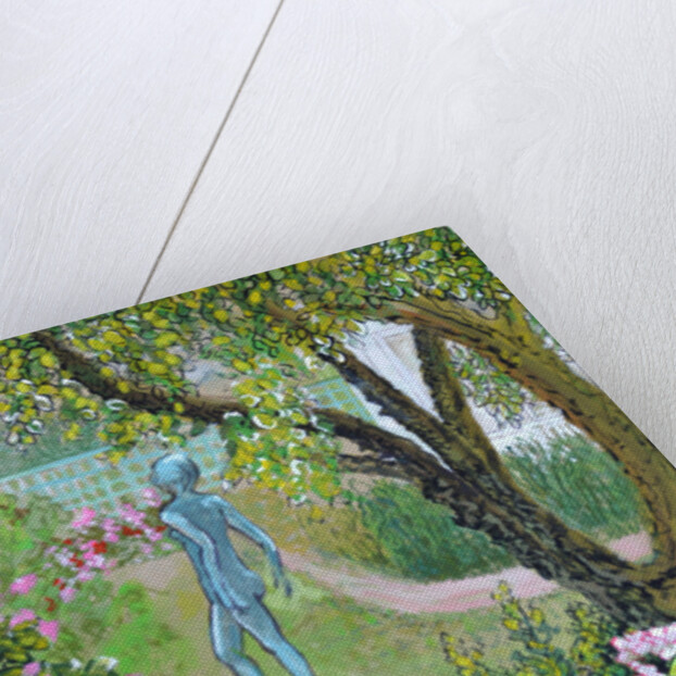 The Statue 'Tilly' in the Garden, 2017 by Joan Thewsey