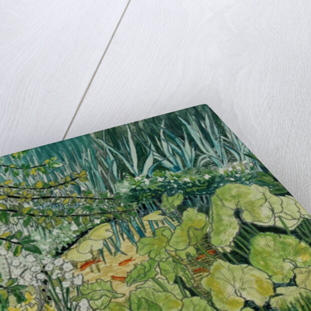 Pond with Goldfish by Joan Thewsey