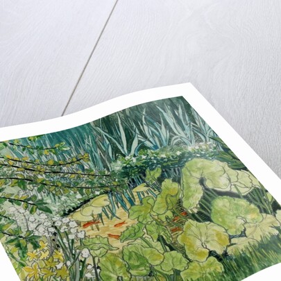 Pond with Goldfish by Joan Thewsey