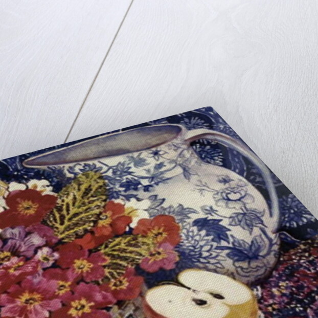 Primula and Apples by Joan Thewsey