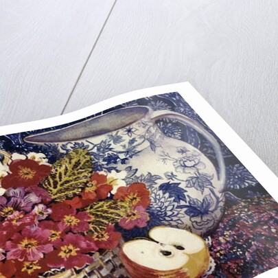 Primula and Apples by Joan Thewsey