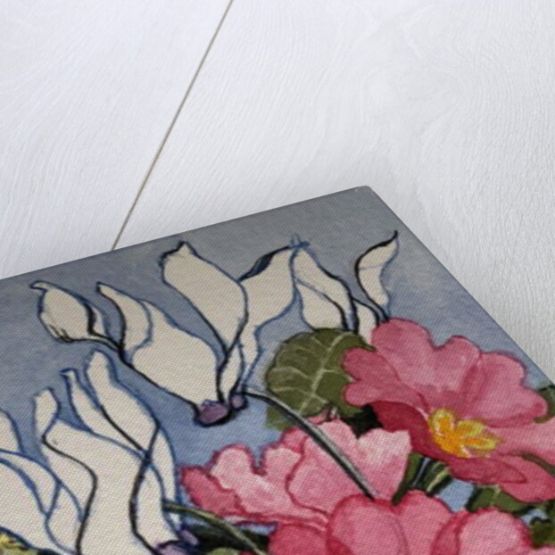 Cyclamen and Primrose by Joan Thewsey