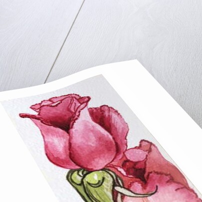 Three Red Roses by Joan Thewsey