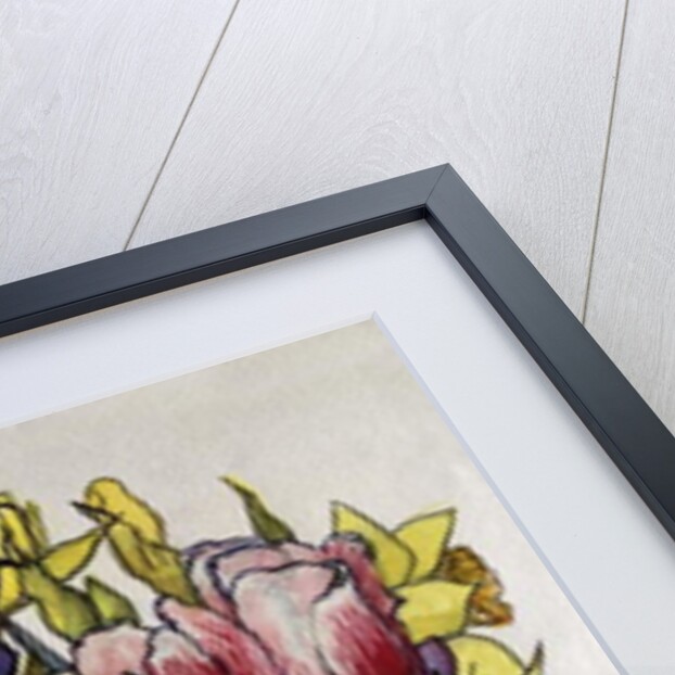 Tulips, Daffodils and Iris by Joan Thewsey