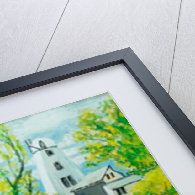 View from Cynthia's Window, Dalham, Suffolk by Joan Thewsey