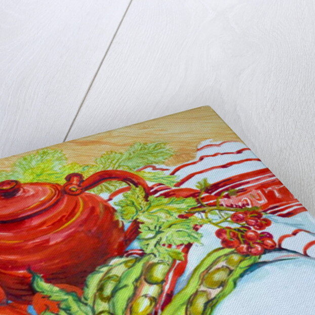 The Red Teapot by Joan Thewsey