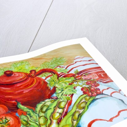 The Red Teapot by Joan Thewsey