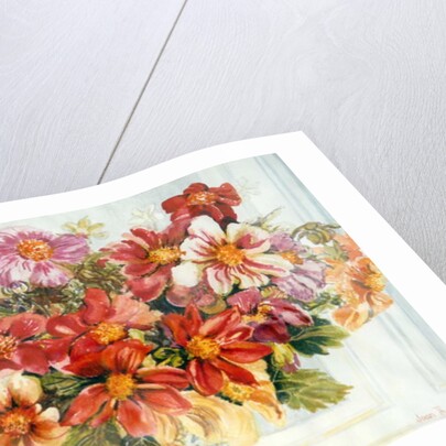 Dahlias by Joan Thewsey