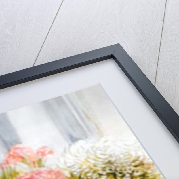 Mixed Flowers with Chrysanthemums in a Jug by Joan Thewsey