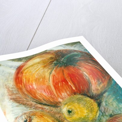 Pumpkin with Apples by Joan Thewsey