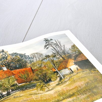 The Pink Cottage, Hedgerley Green by Joan Thewsey