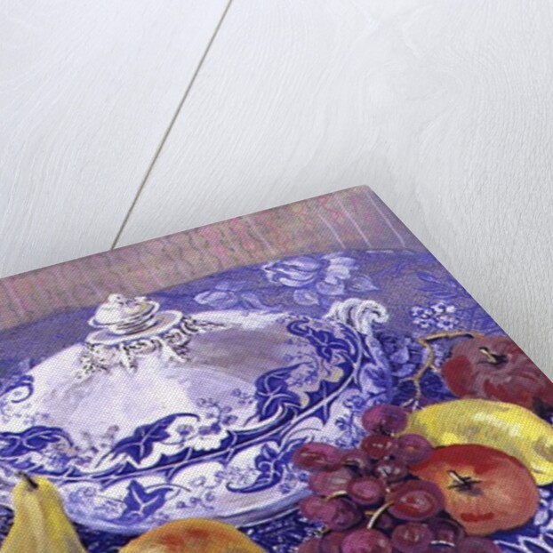 The Blue and White Tureen with Fruit by Joan Thewsey