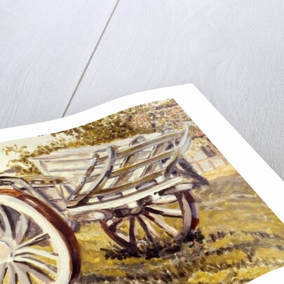 Farm Cart, Suffolk, 2012 by Joan Thewsey