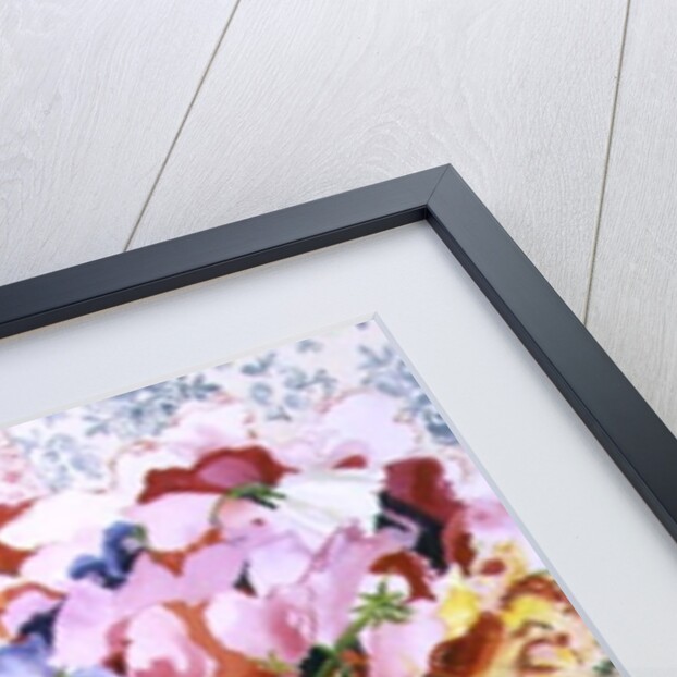 Sweet Peas with Cherries and Strawberries by Joan Thewsey