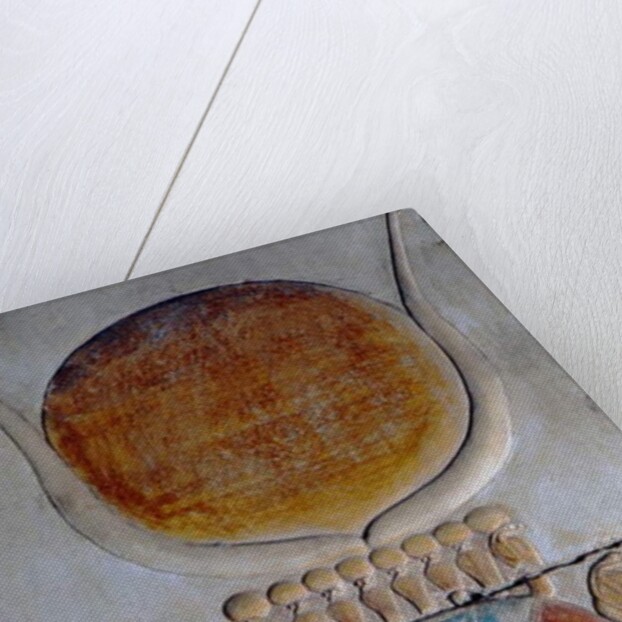 Profile of Isis, Temple of Seti I, Abydos by Egyptian 19th Dynasty