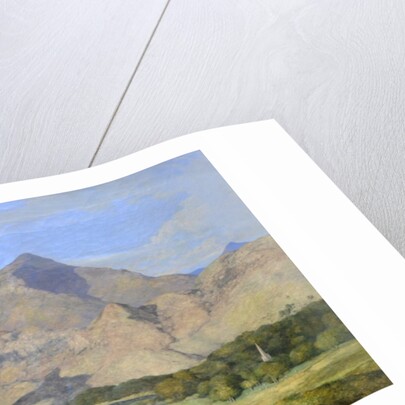 Catbells and Causey Pike, Derwentwater, 1854 by William James Blacklock