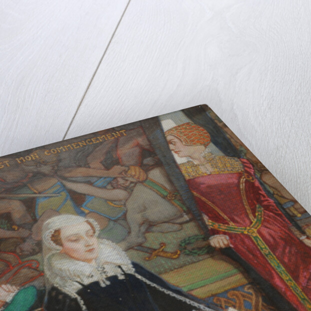 Mary Queen of Scots at Fotheringhay, c.1929 by John Duncan