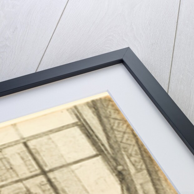 G P Boyce with Fanny Cornforth at Rossetti's Studio, Chatham Place, c.1858 by Dante Gabriel Charles Rossetti