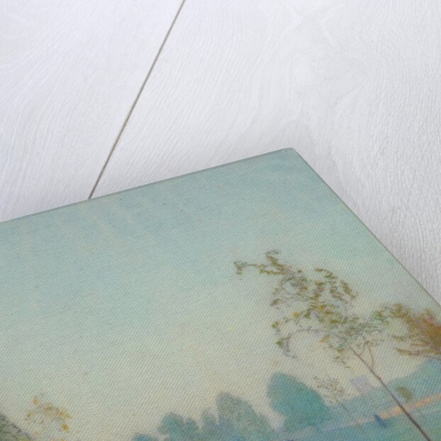 Park Scene and Tower, 1912 by James Hamilton Hay