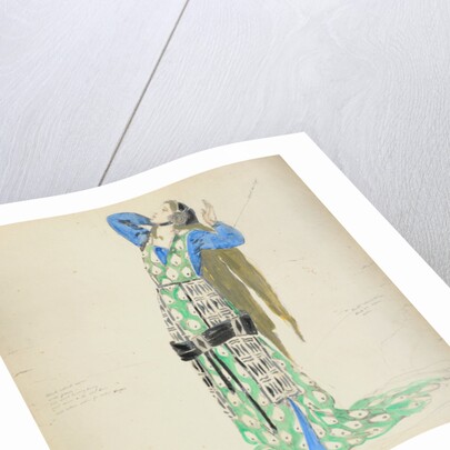 Costume Design for Bellengere in 'Le Mort de Tintagiles', 1912 by Charles Ricketts