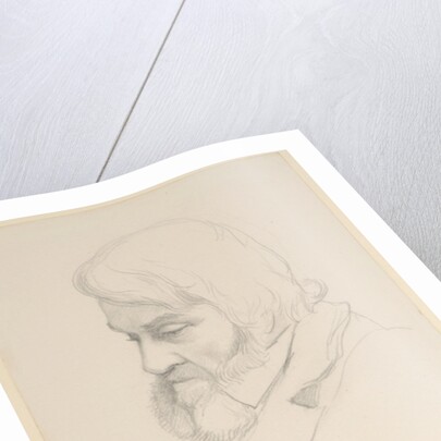 Portrait of Thomas Carlyle, c.1875 by George 9th Earl of Carlisle Howard