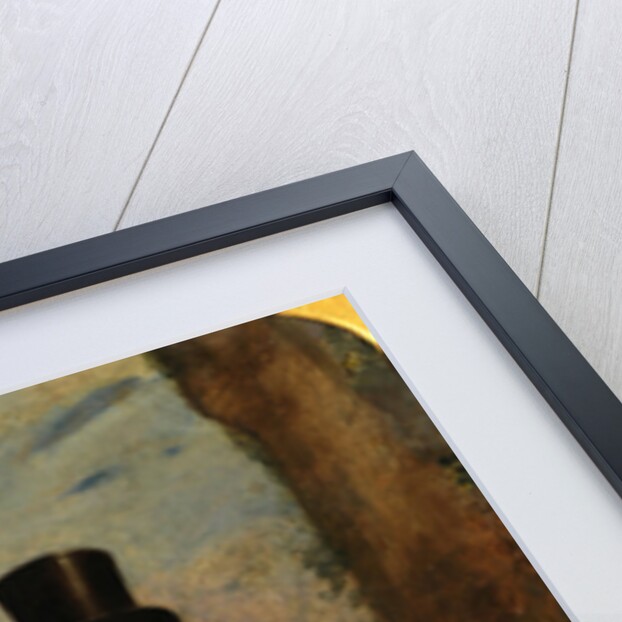 Self-Portrait with his Dog, Madame Sacchi, c.1866 by Samuel Bough