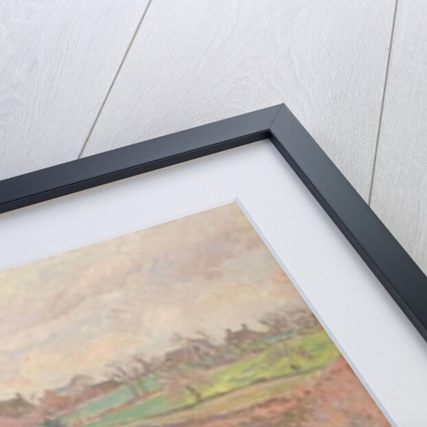 Rue de Poulfenc à Riec, 1910 by Lucien Pissarro