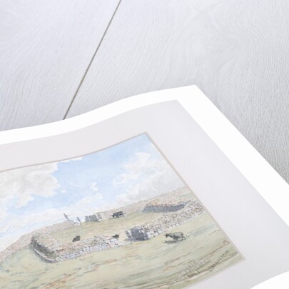 The Roman Wall - Mile Castle at Cawfields, 1880-89 by David Mossman