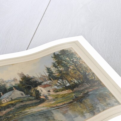 Wetheral Ferry, 1840-43 by Samuel Bough