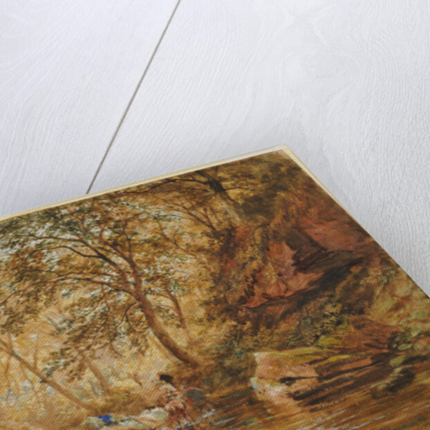 Cadzow Burn, 1856 by Samuel Bough