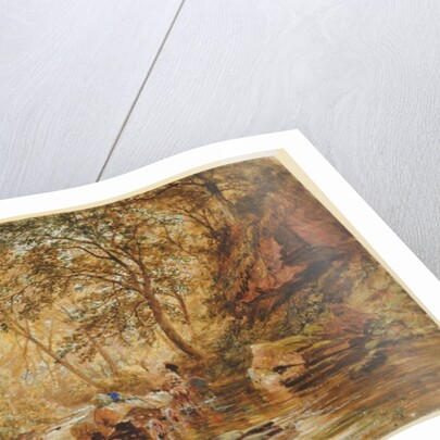 Cadzow Burn, 1856 by Samuel Bough