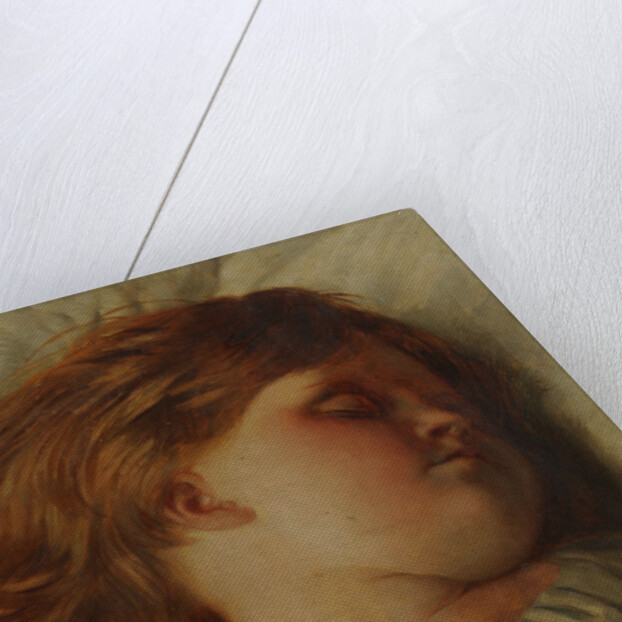 The Sleeping Child - A Granddaughter, c.1896 by William Strutt
