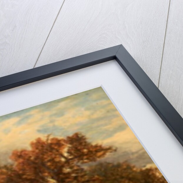A Road by a Common: Windy Day, c.1840-59 by David Cox