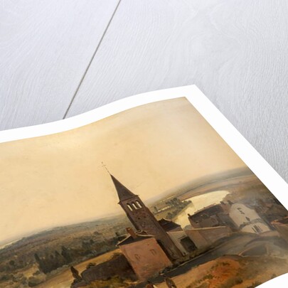 Near Rouen, 1817-28 by Richard Parkes Bonington