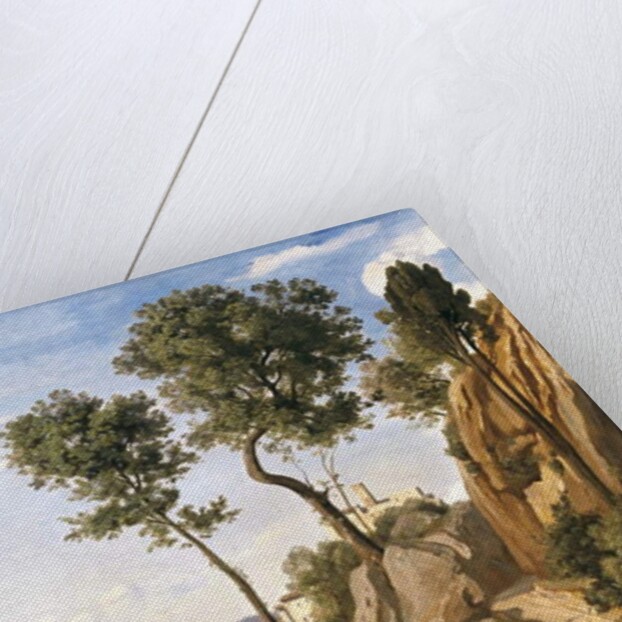 View of Volterra, 1838 by Jean Baptiste Camille Corot