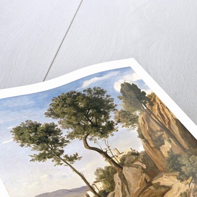 View of Volterra, 1838 by Jean Baptiste Camille Corot