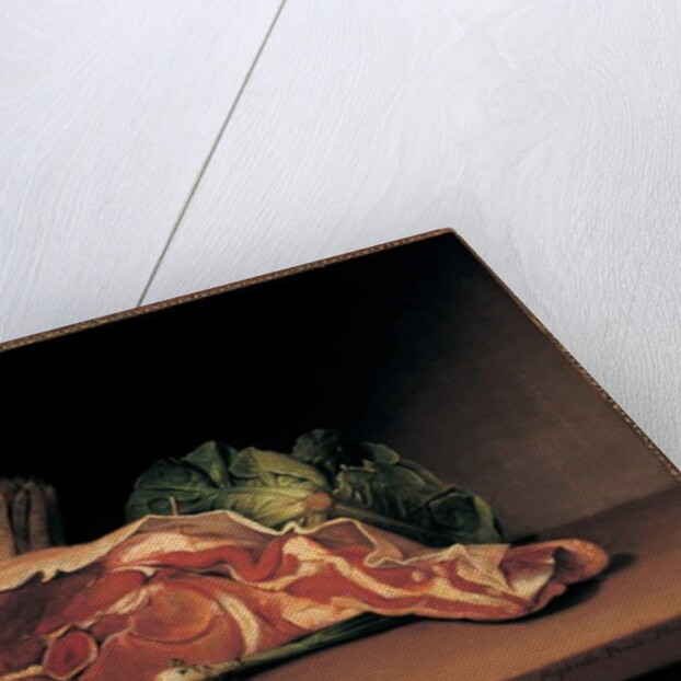 Cutlet and Vegetables, 1816 by Raphaelle Peale